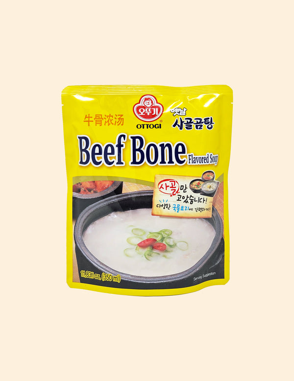 Beef Bone Flavored Soup [Sagol Gomtang]