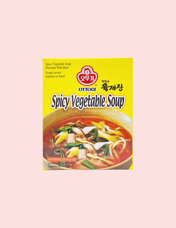 Instant Spicy Vegetable Soup [Yukgaejang]