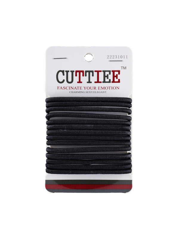 CUTTIEE 4mm Elastic Hair Ties 14PC