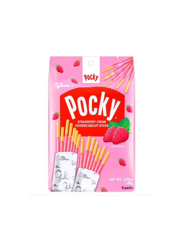 Pocky Strawberry Family Pack