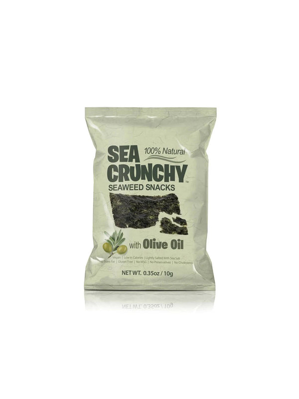 Sea Crunchy Seaweed Snack with Olive Oil