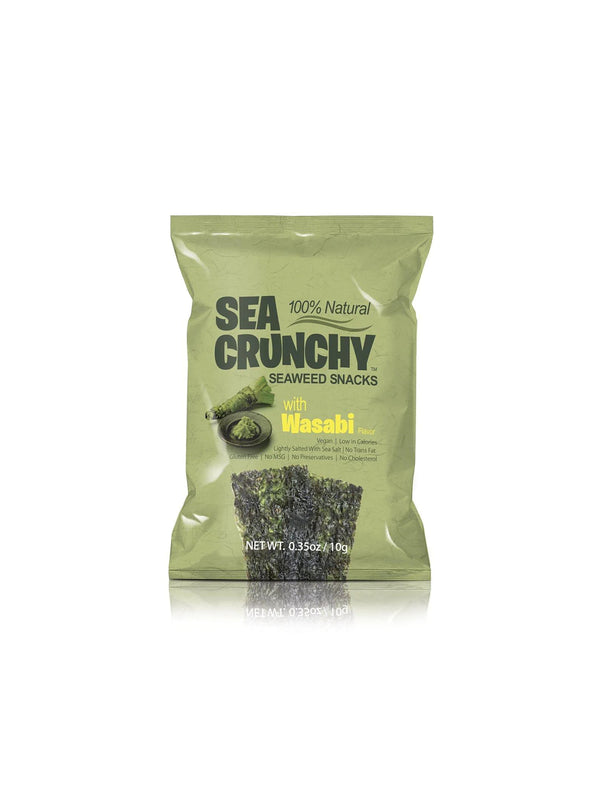 Sea Crunchy Seaweed Snack with Wasabi