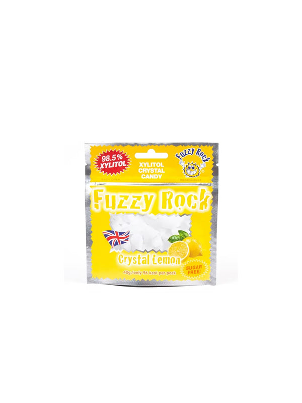 FUZZY ROCK Sugar-Free Xylitol Candy Lemon 40g(1.41oz)