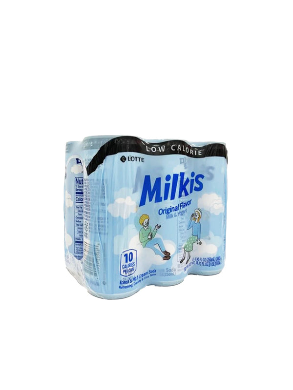 LOTTE Milkis Low Calorie 6PC