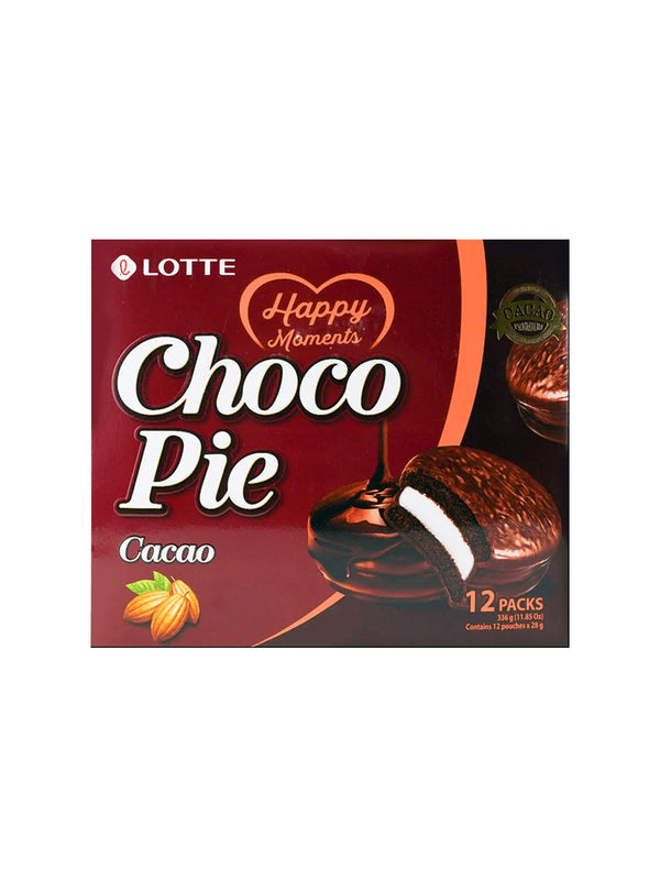 LOTTE Choco Pie (Cacao) 12PC 11.85oz(336g)