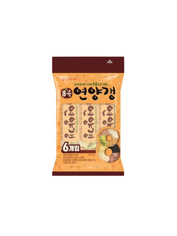 LOTTE 8 Grains Red Bean Paste Bar 6PC 10.58oz(300g)