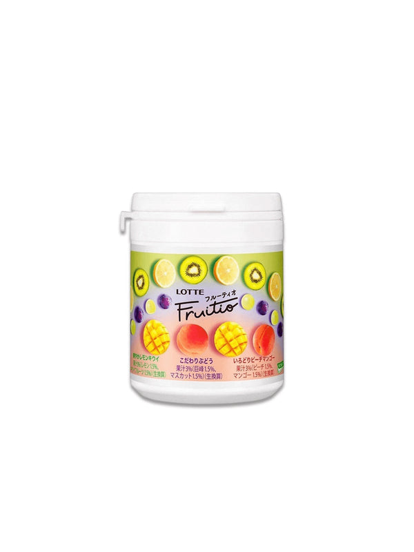LOTTE Xylitol Gum Fruitio Assorted 142g(5oz)