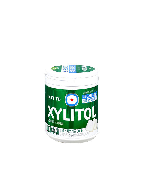 LOTTE Xylitol Gum Original 100g(3.53oz)