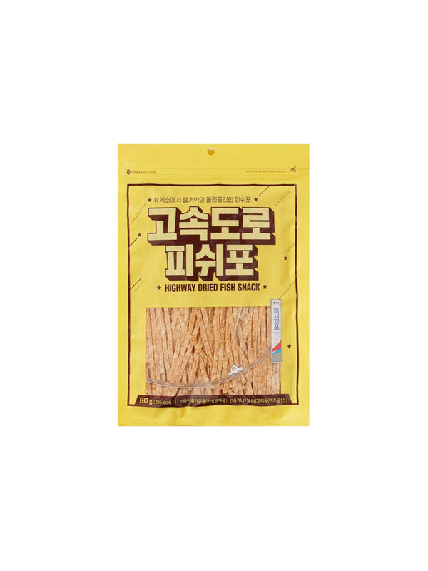 MYUNG SUNG Highway Dried Fish Snack - Sliced 80g(2.82oz)