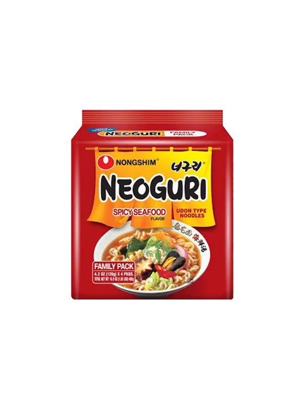 NONGSHIM Neoguri Spicy Seafood Ramen 4PK