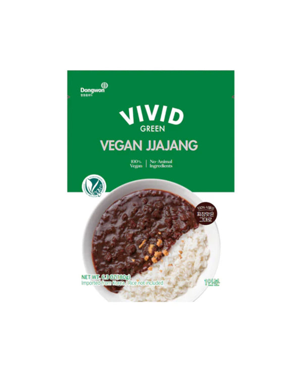 DONGWON Vivid Kitchen Green Vegan Jjajang 180g(6.35oz)