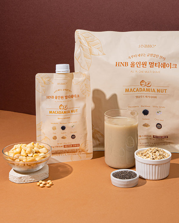 HNB BIO+ All-In-One Multi Protein Shake (Macadamia Nut)