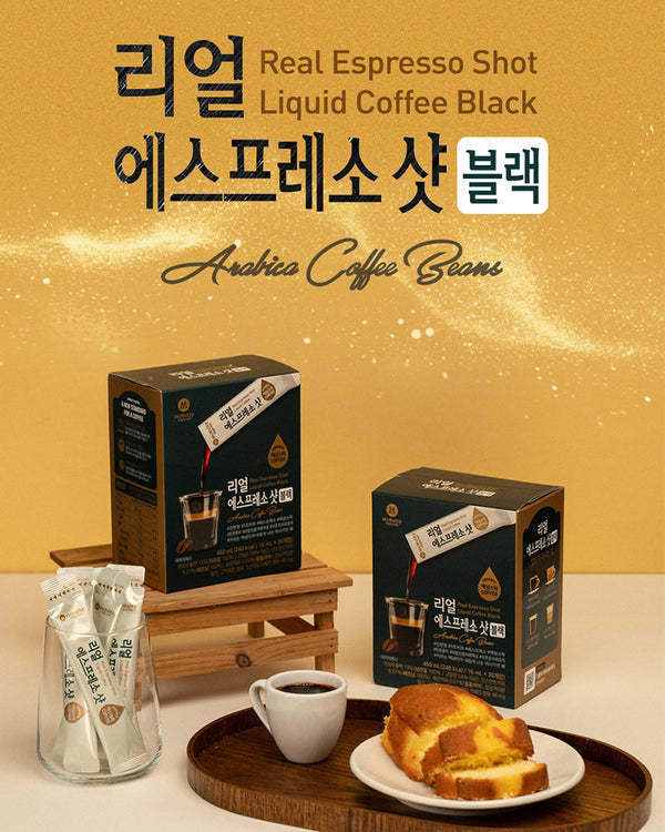 MCNULTY Real Espresso Shot Liquid Coffee Black 30PC