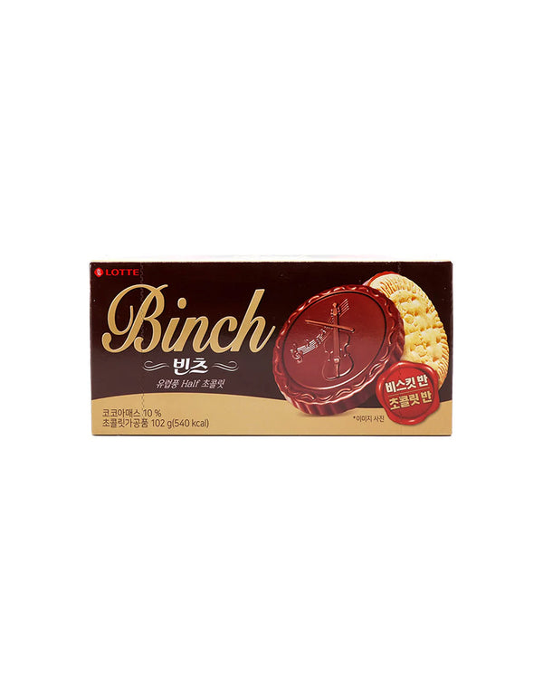 LOTTE Binch Biscuit 12PC 3.6oz(102g)