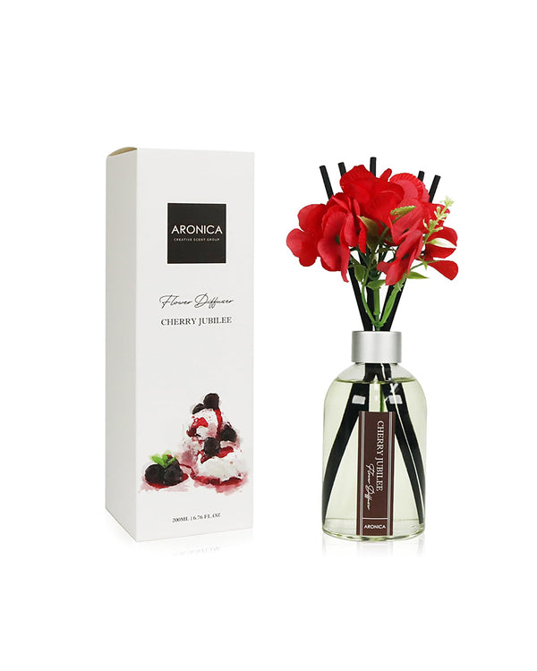 ARONICA Flower Diffuser - Cherry Jubilee 200mL(6.76 fl oz)