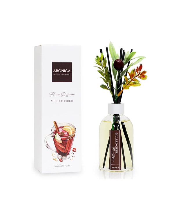 ARONICA Flower Diffuser - Mulled Cider 200mL(6.76 fl oz)