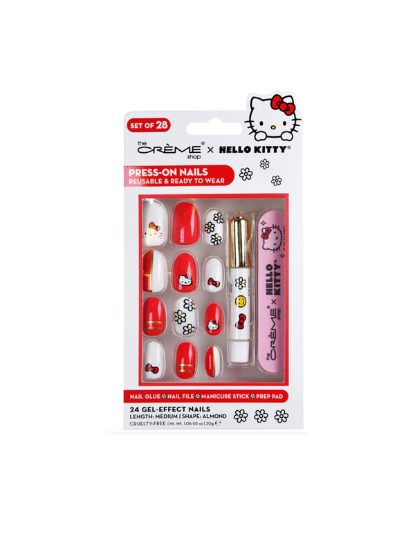 THE CREME SHOP Hello Kitty Press-On Nails (RED)