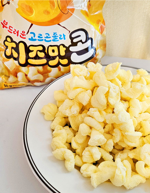 SMILE FOOD Cheese Corn Snack 50g(1.76oz)