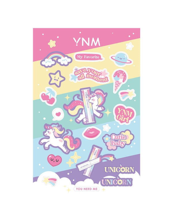 YNM DIY Unicorn Sticker