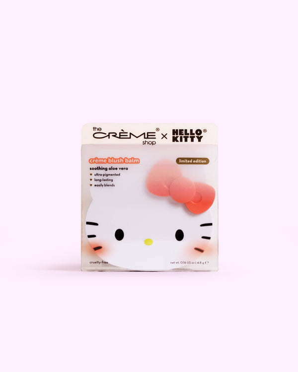 THE CREME SHOP Hello Kitty Creme Blush Balm - Peach Pouf