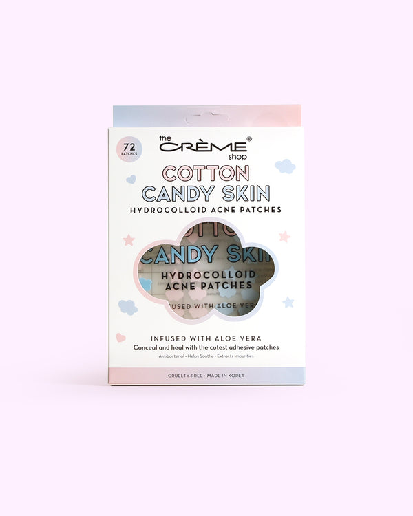 THE CREME SHOP Cotton Candy Skin Hydrocolloid Acne Patches 72PC