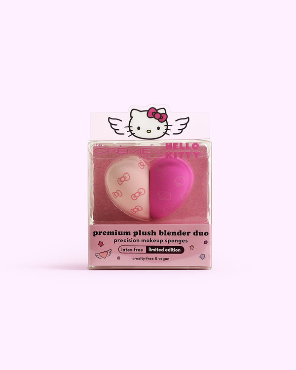 THE CREME SHOP Hello Kitty Plush Blender Duo (Precision Makeup Sponges)