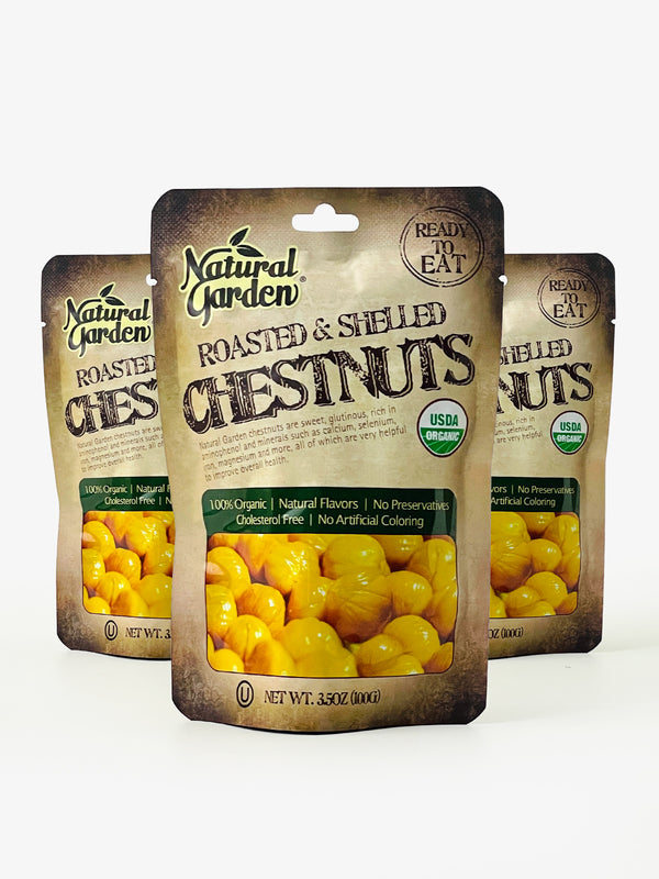 Roasted Chestnut Organic 3.5oz x 3PK