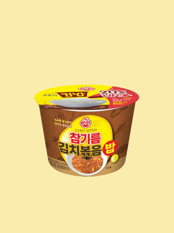 OTTOGI Cup Bap - Sesame Oil and Kimchi Fried Rice 259g(9.13oz)