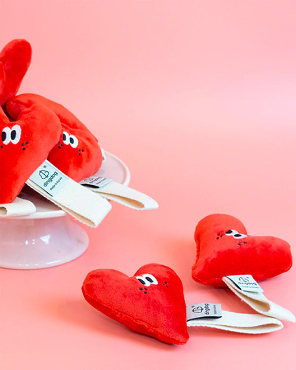 PETS SO GOOD Red Heart Dog Toy