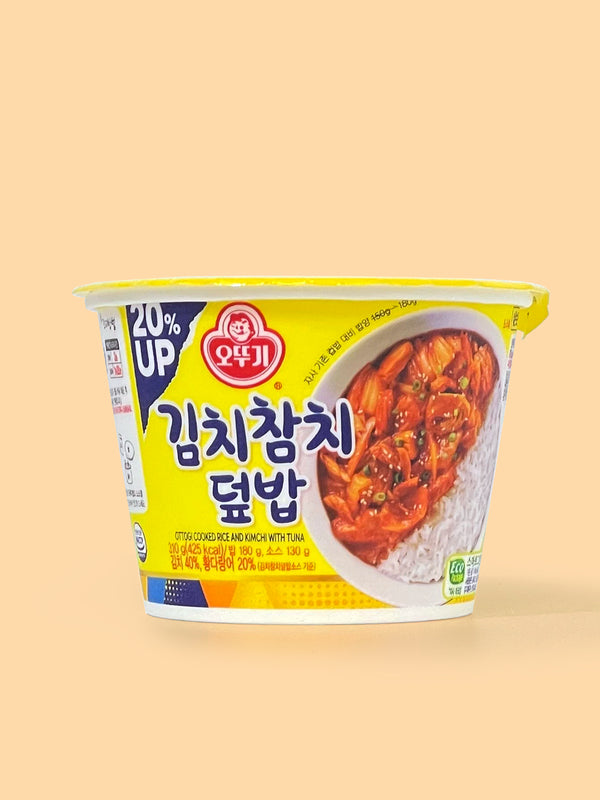 *Cup Bap - Stir-fried Kimchi & Tuna