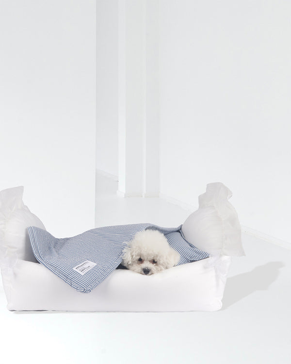 PETS SO GOOD White Cotton Cradle Cushion