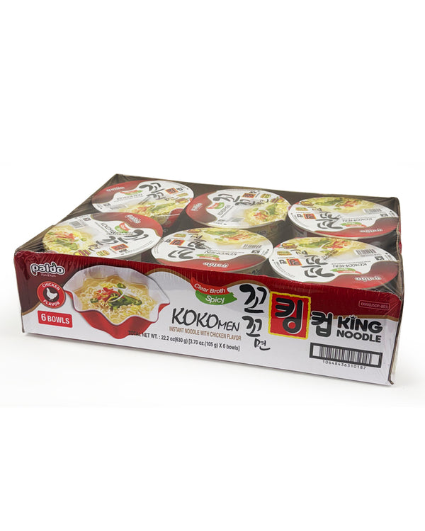 PALDO Kokomen King Cup Noodle 105g(3.70oz)x6 [CASE]