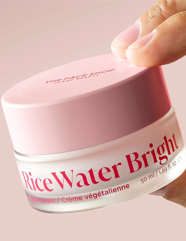 THE FACE SHOP Rice Water Bright Light Vegan Cream [Renewal Package] 50mL(1.69fl oz)
