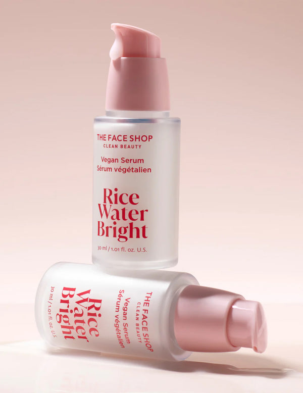 THE FACE SHOP Rice Water Bright Light Vegan Serum [Renewal Package] 30mL(1.01fl oz)