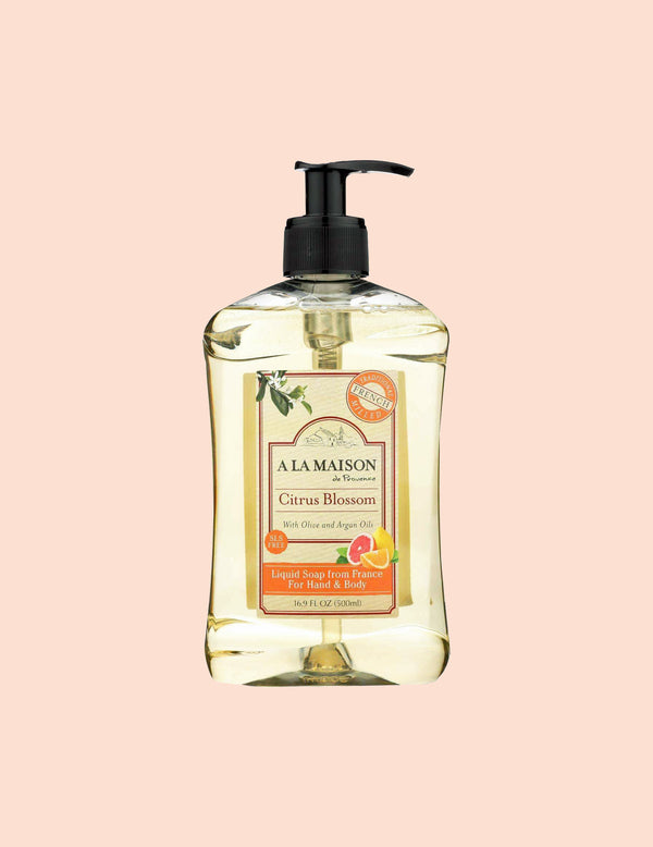 Citrus Blossom Liquid Soap with Olive and Argan Oils
