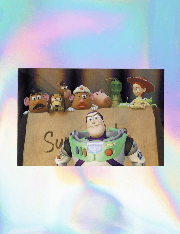 Hologram Postcard [Disney] Toy Story Buzz