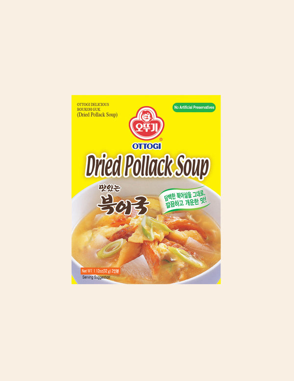 Instant Dried Pollack Soup