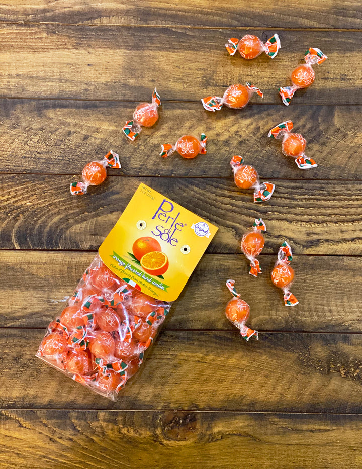  The Original Perle Di Sole Orange Hard Candy Drops Made